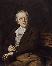 William Blake dalam potret 1807 oleh Thomas Phillips.