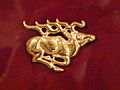Saka flying deer, Shilikty, 7th to 6th century BC, Kazakhstan.[32]