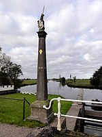 Banpaal met Eenhoorn uit 1761 in Schardam