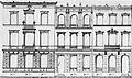 Düsseldorf, Goltsteinstraße 11–12 und Bleichstraße 1, Eingabeplan 1862–1863 von Anton Schnitzler