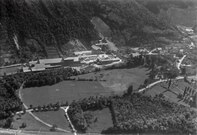 Salines de Bex, site de Bévieux entre 1918 et 1937.