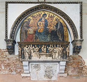 Monument du Doge Francesco Dandolo.