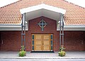 Grøndalslund Kirke.Entrance