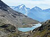 Vue du Lac Blanc des Grandes Rousses