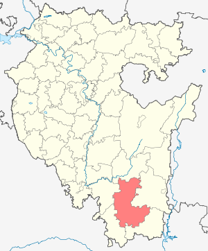 Зилаирский район на карте
