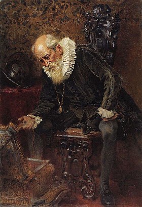 Le Chevalier avare, tableau de Constantin Makovski (années 1880).