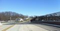 Old Harford Road at new (2017) I-695 Baltimore Beltway overpass, north end looking north