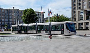 Le tramway du Havre.