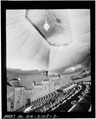 Interior of the Fox with a view of the canopy ceiling.