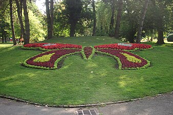 Le Jardin anglais de Vesoul.