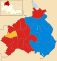 2011 results map