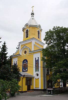 Церковь Покрова Пресвятой Богородицы, действующая как кафедральный храм в Луцке
