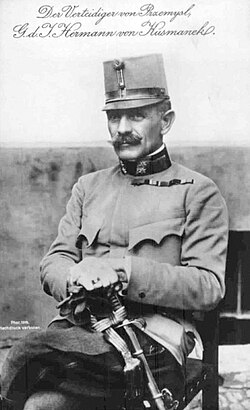 Hermann Kusmanek gyalogsági tábornok (G.d.I), „Przemyśl védelmezője”