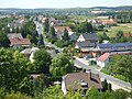 Blick vom Burgberg nach Westen