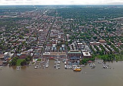 Old Town Alexandria from the Potomac River