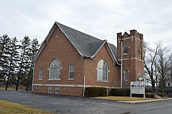 Wesleyan church at Bakers Corner