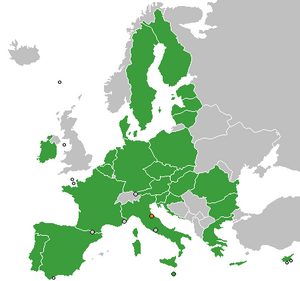 San Marino und die EU in Europa