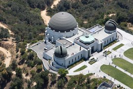 L'observatoire vu depuis le ciel.