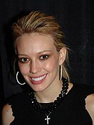 Hilary Duff, actriță, cântăreață americană