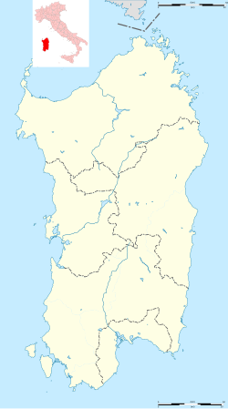 Osini is located in Sardinia