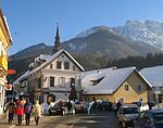 Kranjska Goras innerstad.