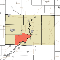 Location in Greene County