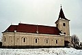 Biserica, monument istoric, cu hramul „Sfântul Nicolae”