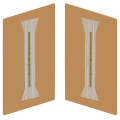 地区指導者の襟章（1932年制定版）