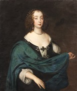 Mary Villiers, Duchess of Richmond and Lennox about 1640, Skokloster Castle