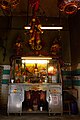 Public ancestral shrine in Chinatown Complex Food Centre, Singapore