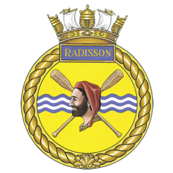 Badge of HMCS Radisson