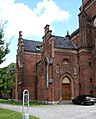 Sankt Johannes Kirke. Northwest entrance