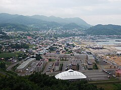 Blick vom Funka-Bucht-Aussichtspark