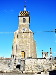 The church in Vy-le-Ferroux