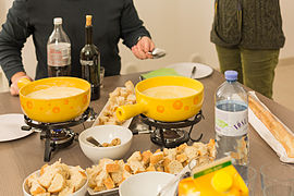WikiDienstag (fondue cooking)