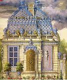 法國凡爾賽宮特里阿農瓷宮(Trianon de porcelaine)1670路易十四為蒙特斯龐侯爵夫人（法语：Madame de Montespan）所建