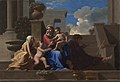 Holy Family on the Steps, Nicolas Poussin, 1648