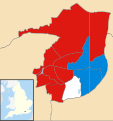 2023 results map