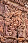 Terracotta relief in Damodara temple