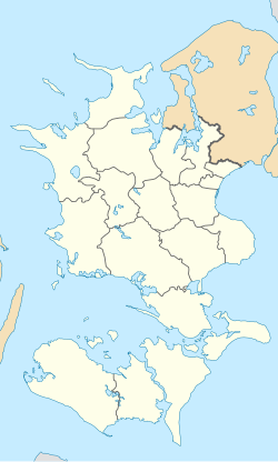 Roskilde is located in Denmark Region Zealand
