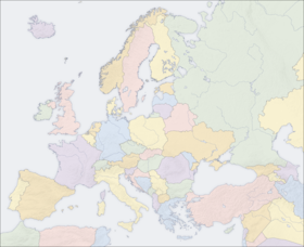 Europas landsgränser.