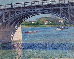 Le Pont d'Argenteuil et la Seine, 1883 Musée Barberini, Potsdam.