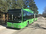 MAN Lion's City biogasledbuss i Uppsala