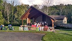Concert at the park's amphitheater