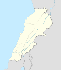 Tyre is located in Lebanon