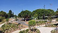 Pump track à Montpellier (France).