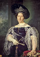 両シチリア王妃マリーア・イザベッラ・ディ・スパーニャ(1829)
