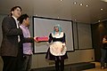 Kashuu TAI as Wikipe-tan at the second anniversary function of Wikimedia Hong Kong