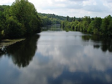 La Creuse à Fontgombault en 2011.