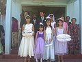 Ethnic Hakka people in a wedding in East Timor, 2006.